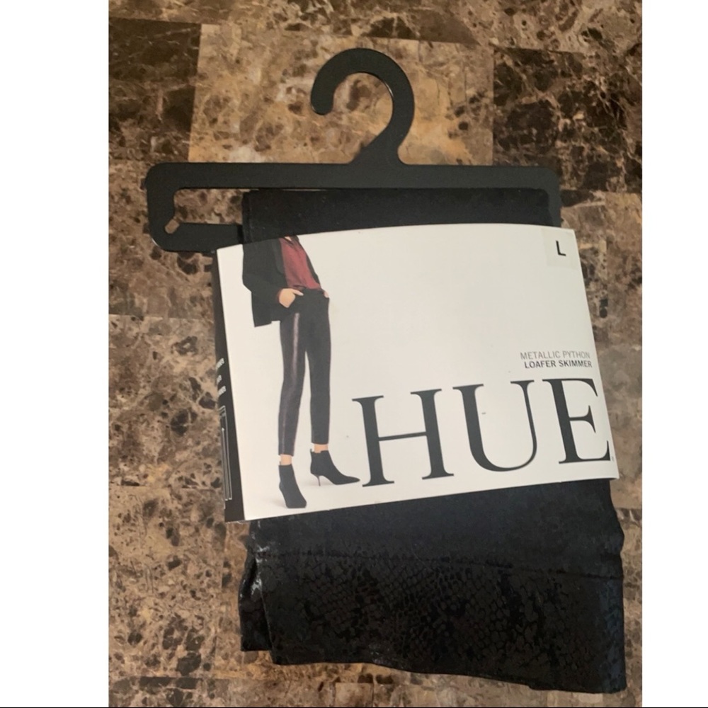 Hue: Metallic Python Loafer Skimmer